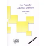 Image links to product page for Four Pieces for Alto Flute and Piano