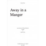 Image links to product page for Away in a Manger for Flute and Piano