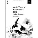 Image links to product page for Music Theory Past Papers 2012 Grade 2 - Model Answers