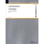 Image links to product page for Three Preludes for Clarinet and Piano