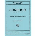 Image links to product page for Concerto in C major for Two Flutes and Piano, RV533