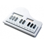 Image links to product page for Grand Piano Calculator - White