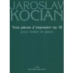 Image links to product page for Trois Pieces d'impression for Violin and Piano, Op18