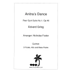 Image links to product page for Anitra's Dance from Peer Gynt Suite No. 1 Op. 46 for Flute Quintet, Op46
