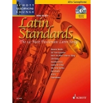 Image links to product page for Schott Saxophone Lounge: Latin Standards for Alto Saxophone (includes Online Audio)