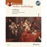 Image links to product page for Baroque Violin Anthology 1 (38 works) (includes CD)