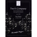 Image links to product page for Two's Company for Two Flutes (or Flute and Oboe), Op 157b