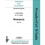 Image links to product page for Romance arranged for Wind Quintet, Op36