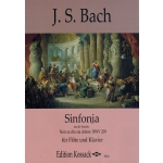 Image links to product page for Sinfonia from Cantata "Non sa che sia dolore", BWV209