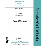 Image links to product page for Two Waltzes for Flute Quartet