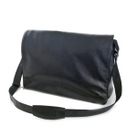 Image links to product page for Principal Leather Flute Messenger Bag, Black