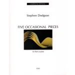 Image links to product page for Five Occasional Pieces for Flute and Piano