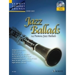 Image links to product page for Schott Clarinet Lounge: Jazz Ballads (includes Online Audio)