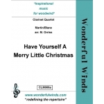Image links to product page for Have Yourself a Merry Little Christmas for Clarinet Quartet