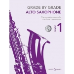 Image links to product page for Grade by Grade Alto Saxophone, Grade 1 (includes CD)