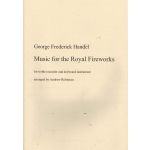 Image links to product page for Music for the Royal Fireworks [Treble Recorder and Piano]