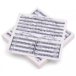 Image links to product page for Adagio Music Napkins - 33cm x 33cm