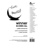 Image links to product page for Winner Scores All for Treble Recorder [Piano Accompaniment Book]