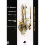 Image links to product page for Concertino Op.78/3rd Solo de Concert Op.83/5th Solo de Concert Op.91 for Alto Saxophone and Piano