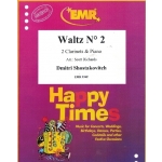 Image links to product page for Waltz No 2 [Two Clarinets and Piano]