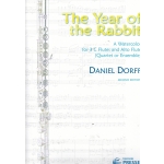 Image links to product page for The Year of the Rabbit for Four Flutes