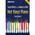 Image links to product page for Hot Keys Piano Tutor Book 1 (includes Online Audio)