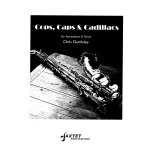 Image links to product page for Cops, Caps & Cadillacs for Alto Saxophone and Piano