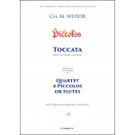 Image links to product page for Toccata from the Organ Symphony for Four Piccolos or Flutes
