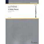 Image links to product page for Five Little Pieces for Clarinet and Piano, Op 14/1