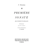 Image links to product page for Première Sonata for Clarinet and Piano