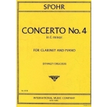 Image links to product page for Concerto no. 4 in E minor - Clarinet in A and Piano