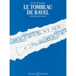 Image links to product page for Le Tombeau de Ravel for Clarinet and Piano