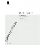 Image links to product page for 5 Pieces for Clarinet Alone