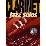 Image links to product page for Play Along Jazz Solos for Clarinet (includes CD)