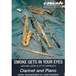 Image links to product page for Smoke Gets In Your Eyes (swing arrangement) for Clarinet and Piano
