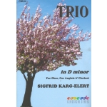Image links to product page for Trio in D minor [Oboe, Cor Anglais, Clarinet]