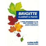Image links to product page for Brigitte (a swing arrangement of the Eddy Desenne tune) for Clarinet and Piano