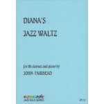 Image links to product page for Diana's Jazz Waltz for Clarinet and Piano