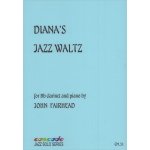 Image links to product page for Diana's Jazz Waltz for Clarinet and Piano