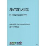 Image links to product page for Snowflakes for Four or more Clarinets