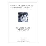 Image links to product page for Twenty Thousand Folds for Alto Flute and Guitar