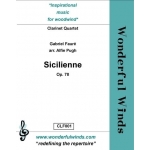 Image links to product page for Sicilienne [Clarinet Quartet]