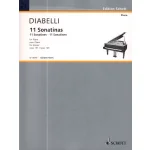 Image links to product page for 11 Sonatinas for Piano, Op151/Op168