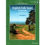Image links to product page for English Folk Tunes for Descant Recorder (includes Online Audio)