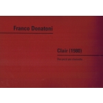 Image links to product page for Clair - Two Pieces for Solo Bb Clarinet