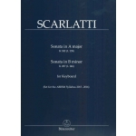 Image links to product page for Sonata in A major K182 & Sonata in B minor K497