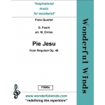 Image links to product page for Pie Jesu for Mixed Flute Quartet