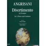 Image links to product page for Divertimento in D major for Two Flutes and Continuo