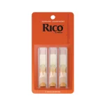 Image links to product page for Rico by D'Addario RIA0325 Soprano Saxophone Reeds, Strength 2.5, Pack of 3