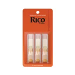 Image links to product page for Rico by D'Addario RIA0315 Soprano Saxophone Reeds, Strength 1.5, Pack of 3